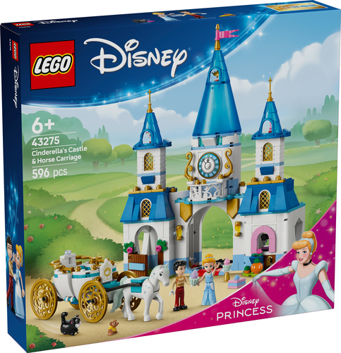 LEGO Disney - Assepoesters kasteel en paardenkoets - Afbeelding 5