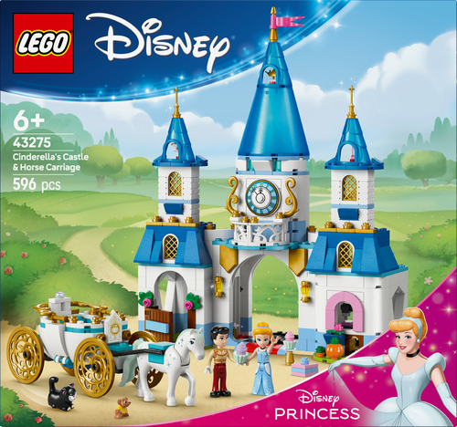 LEGO Disney - Assepoesters kasteel en paardenkoets - Afbeelding 7