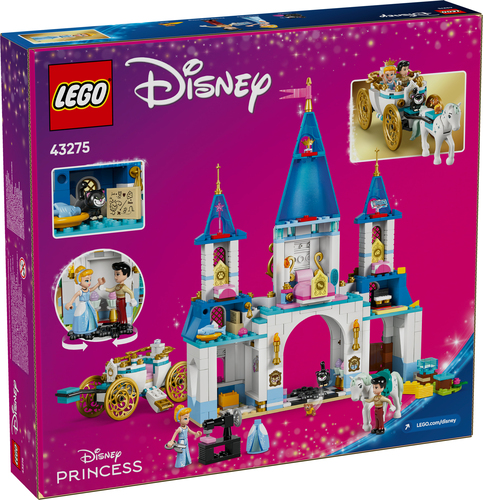 LEGO Disney - Assepoesters kasteel en paardenkoets - Afbeelding 8