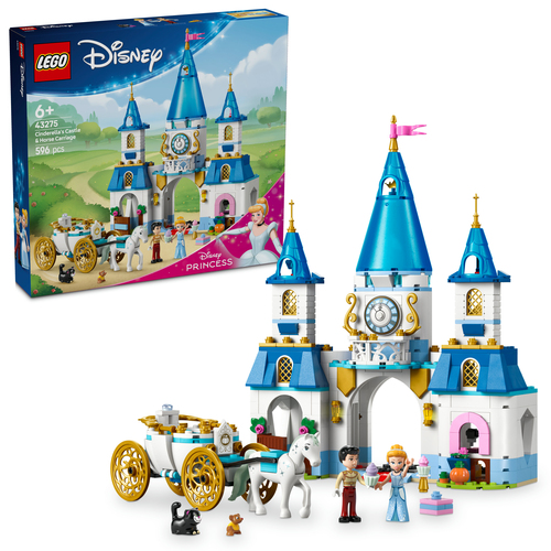 LEGO Disney - Assepoesters kasteel en paardenkoets - Afbeelding 10