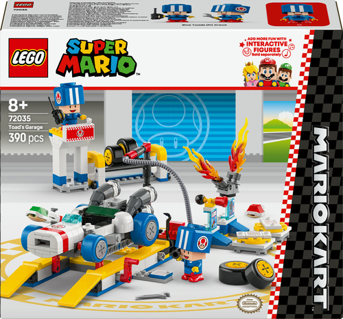 LEGO Super Mario - Mario Kart - Toads garage