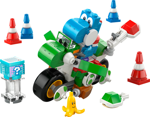 LEGO Super Mario - Mario Kart - Yoshi-crosser - Afbeelding 2