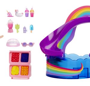 Rainbow high little pool day