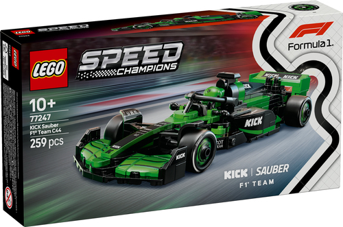 LEGO Speed Champions - KICK Sauber F1 Team C44 racewagen - Afbeelding 5