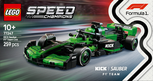 LEGO Speed Champions - KICK Sauber F1 Team C44 racewagen - Afbeelding 7