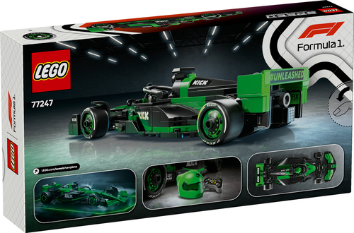 LEGO Speed Champions - KICK Sauber F1 Team C44 racewagen - Afbeelding 8
