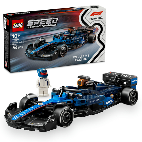 LEGO Speed Champions - Williams Racing FW46 F1 Team racewagen - Afbeelding 8