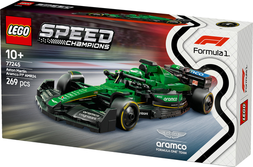 LEGO Speed Champions - Aston Martin Aramco F1 AMR24 racewagen - Afbeelding 6