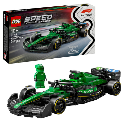 LEGO Speed Champions - Aston Martin Aramco F1 AMR24 racewagen - Afbeelding 9