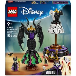 LEGO Disney – De jurken van Malificent en Cruella De Vil