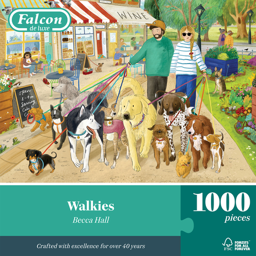 Puzzel Falcon de luxe - Walkies 1000st - Afbeelding 2
