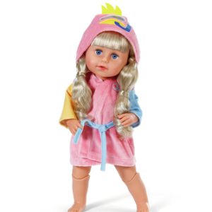 Baby Born – Badjas (roze) 43cm