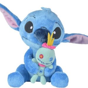 Disney Stitch – Knuffel (pluche) Stitch met Scrump 25cm