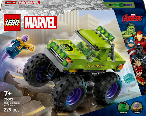 LEGO Marvel - De Hulk truck vs Thanos