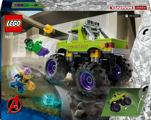 LEGO Marvel - De Hulk truck vs Thanos - Afbeelding 4