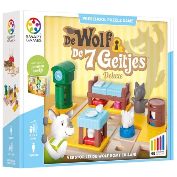 Smart Games - De Wolf en de 7 geitjes