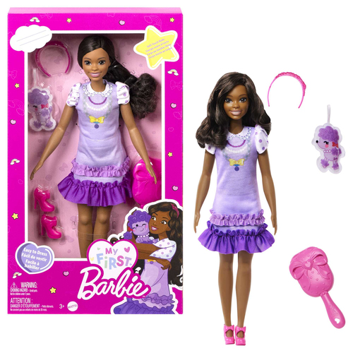 Barbie My First Barbie Brooklyn Doll and Accessories - Afbeelding 6
