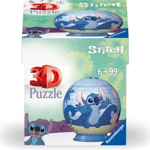3D Puzzel bal (55stuks – Disney Stitch