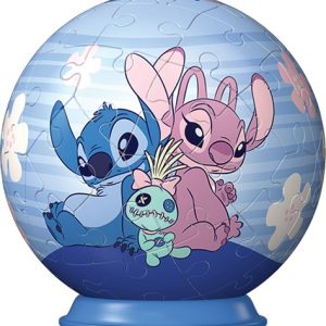3D Puzzel (55stuks) – Disney Stitch “Stitch & Angel”