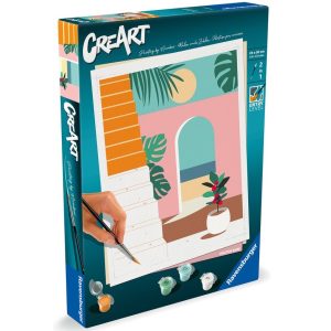 CreaArt schilderen op nummer -Vakantie Modus