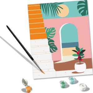 CreaArt schilderen op nummer -Vakantie Modus