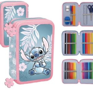 Stitch Gevulde pennenzak “Blue Hawaï”