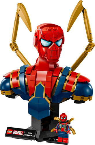 LEGO Marvel - Iron Spider-Man buste - Afbeelding 2