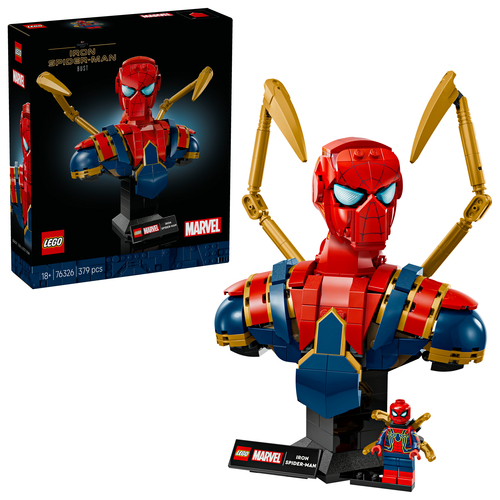 LEGO Marvel - Iron Spider-Man buste - Afbeelding 10
