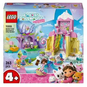 LEGO Gabby’s Dollhouse – Snoepjesberg en kittentuin