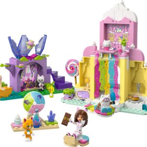 LEGO Gabby’s Dollhouse – Snoepjesberg en kittentuin