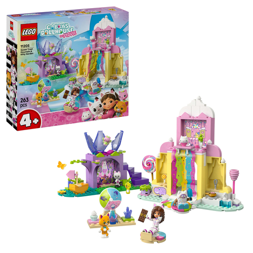 LEGO Gabby's Dollhouse - Snoepjesberg en kittentuin - Afbeelding 9