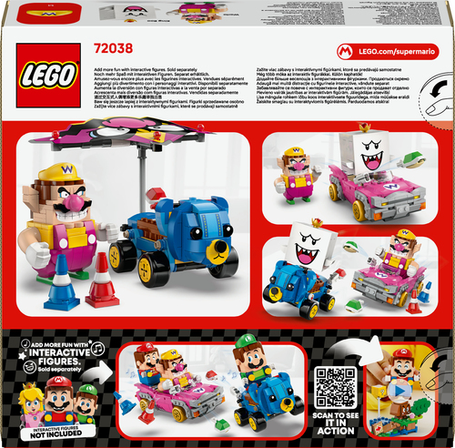 LEGO Super Mario - Mario Kart - Wario en King Boo - Afbeelding 4
