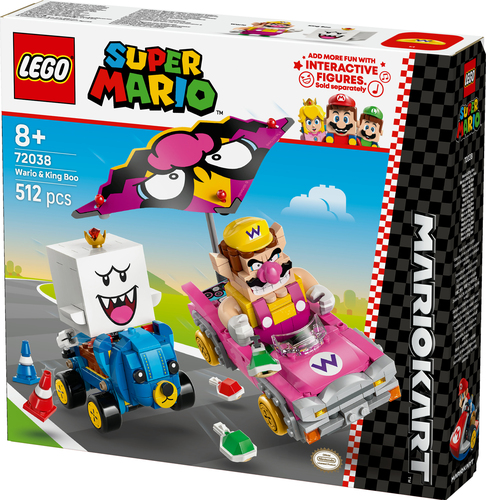 LEGO Super Mario - Mario Kart - Wario en King Boo - Afbeelding 6
