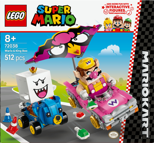 LEGO Super Mario - Mario Kart - Wario en King Boo - Afbeelding 7