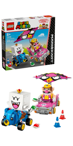 LEGO Super Mario - Mario Kart - Wario en King Boo - Afbeelding 9