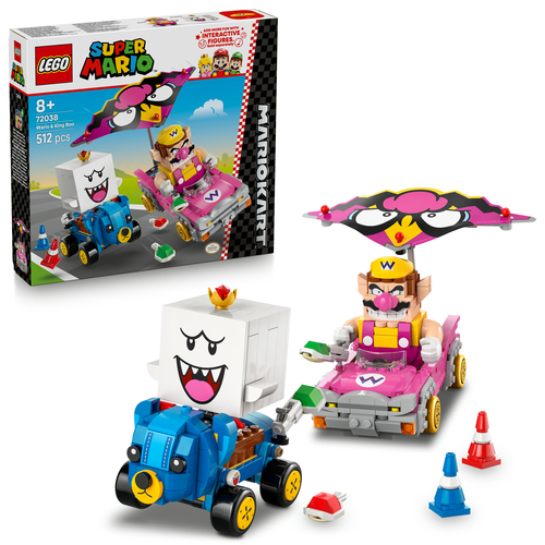 LEGO Super Mario - Mario Kart - Wario en King Boo - Afbeelding 10