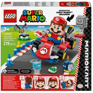 LEGO Super Mario – Mario Kart – Interactieve Mario & standaard kart – 72043