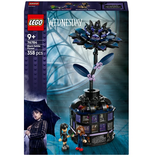LEGO Wednesday - Zwarte dahlia