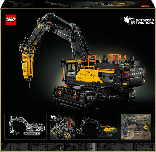 LEGO Technic - Volvo EC500 Hybrid graafmachine - Afbeelding 4