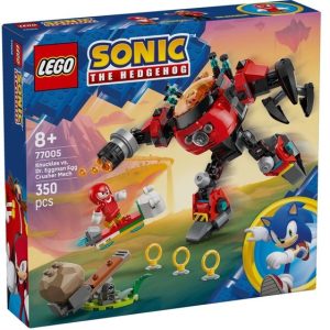LEGO Sonic – Knuckles vs Dr Eggman Egg Crusher Mech