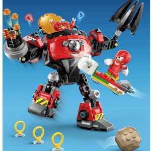 LEGO Sonic – Knuckles vs Dr Eggman Egg Crusher Mech