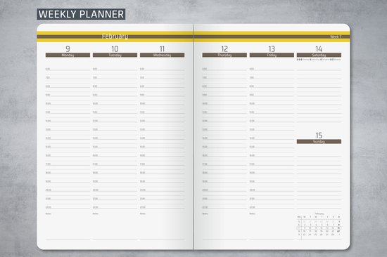 Agenda Linescape 2026 Blauw - Afbeelding 2