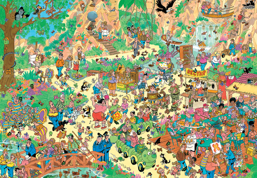 Jan van Haasteren - Vrolijke Fladderaars (2000st) - Afbeelding 2