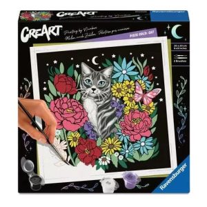 Creart Schilderen op nummer Pixie Cold: Cat