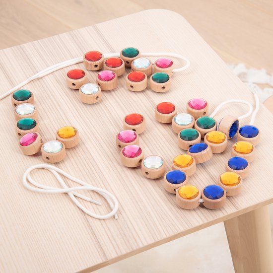 Tickit - Houten Rijg Juwelen - Afbeelding 2
