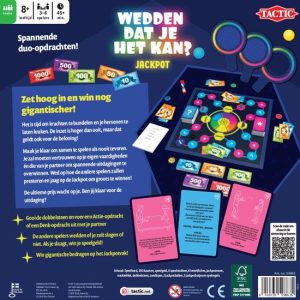 Tactic – Wedden dat je het kan?  – Jackpot