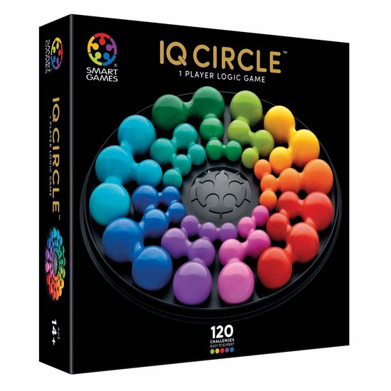 SmartGames - IQ Circle Deluxe - 120 opdrachten