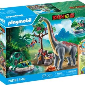 PM Dinos Brachiosaurus met Hovercraft
