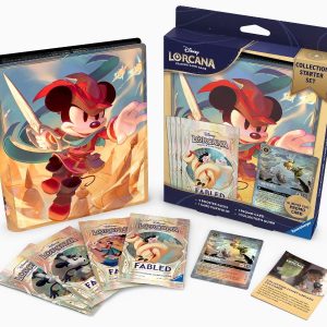 Disney Lorcana – Trading Card Game – Fabled Collection Starter Set