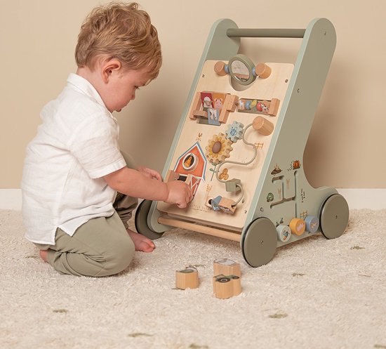 Little Dutch- Activiteiten loopwagen Little Farm - Afbeelding 2